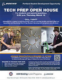 Flyer Tech Prep Open House