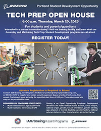 Flyer Tech Prep Open House